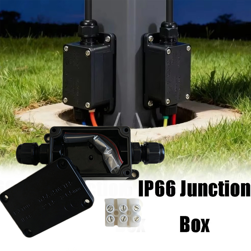 Outdoor Lighting Junction - 1 шт. 2-контактный уличный водонепроницаемый электрический