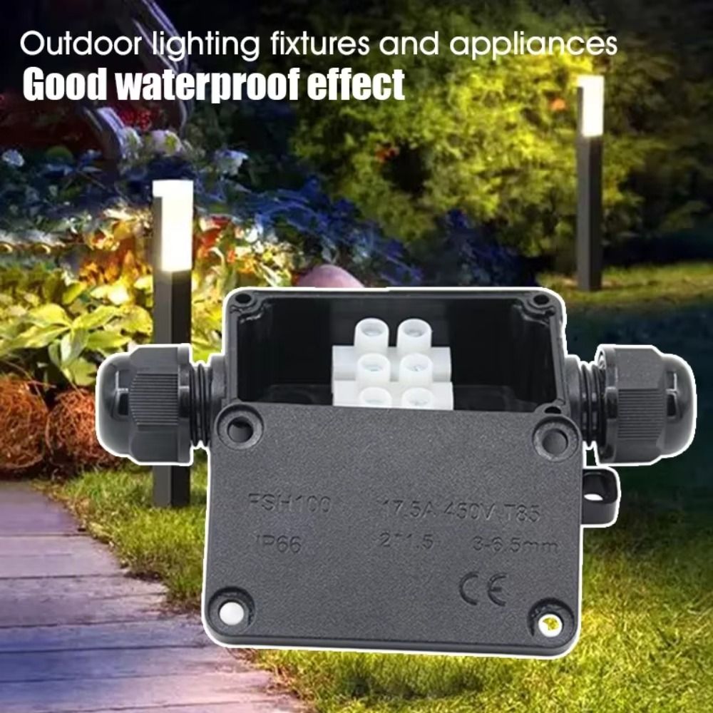 Outdoor Lighting Junction - Прочная распределительная коробка IP66, 2-х и