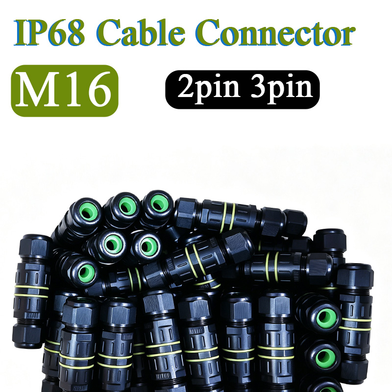 Outdoor Lighting Junction - 2-контактный, 3-контактный кабельный соединитель M16, M25S,