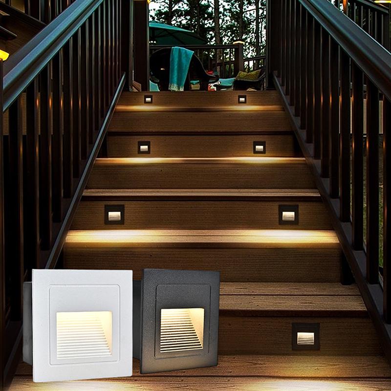 【CCA】3W LED Водонепроницаемый  – обзор и цена Outdoor Lighting For Steps