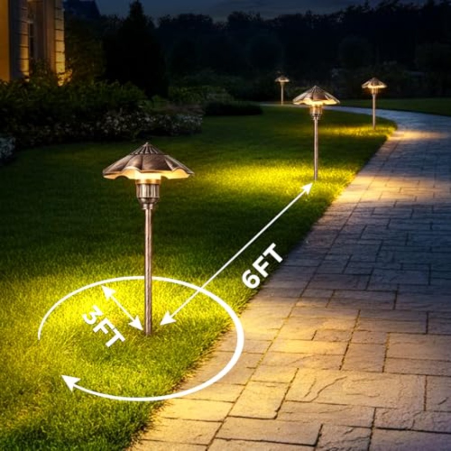Низковольтные ландшафтные свет – обзор и цена Wired Pathway Light