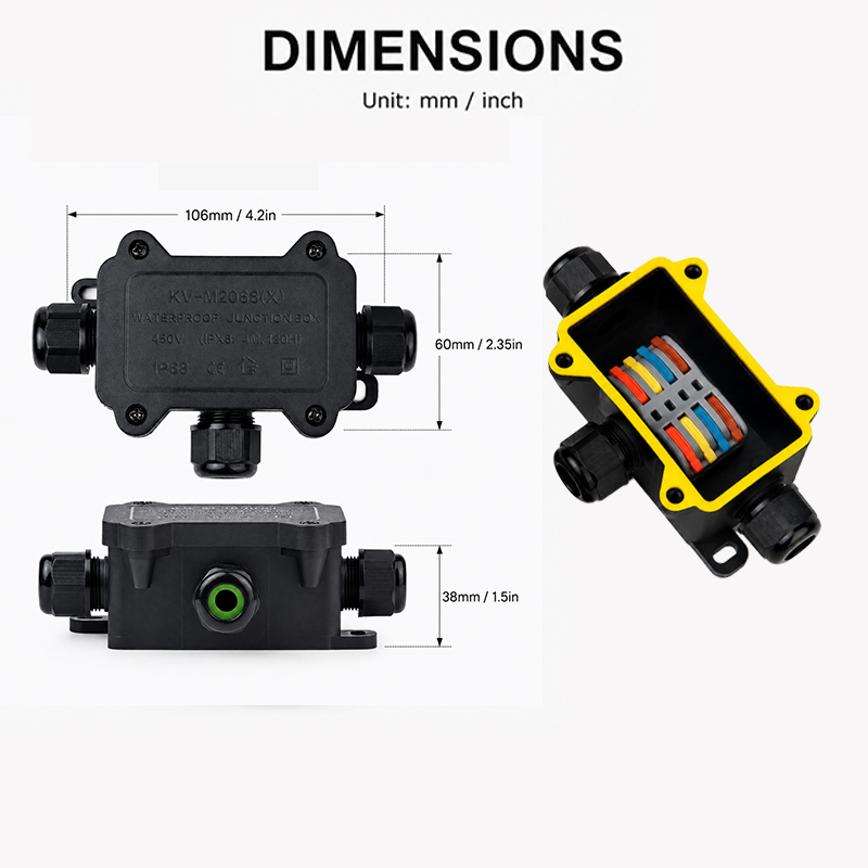 Водонепроницаемая соединительн – обзор и цена Outdoor Lighting Junction