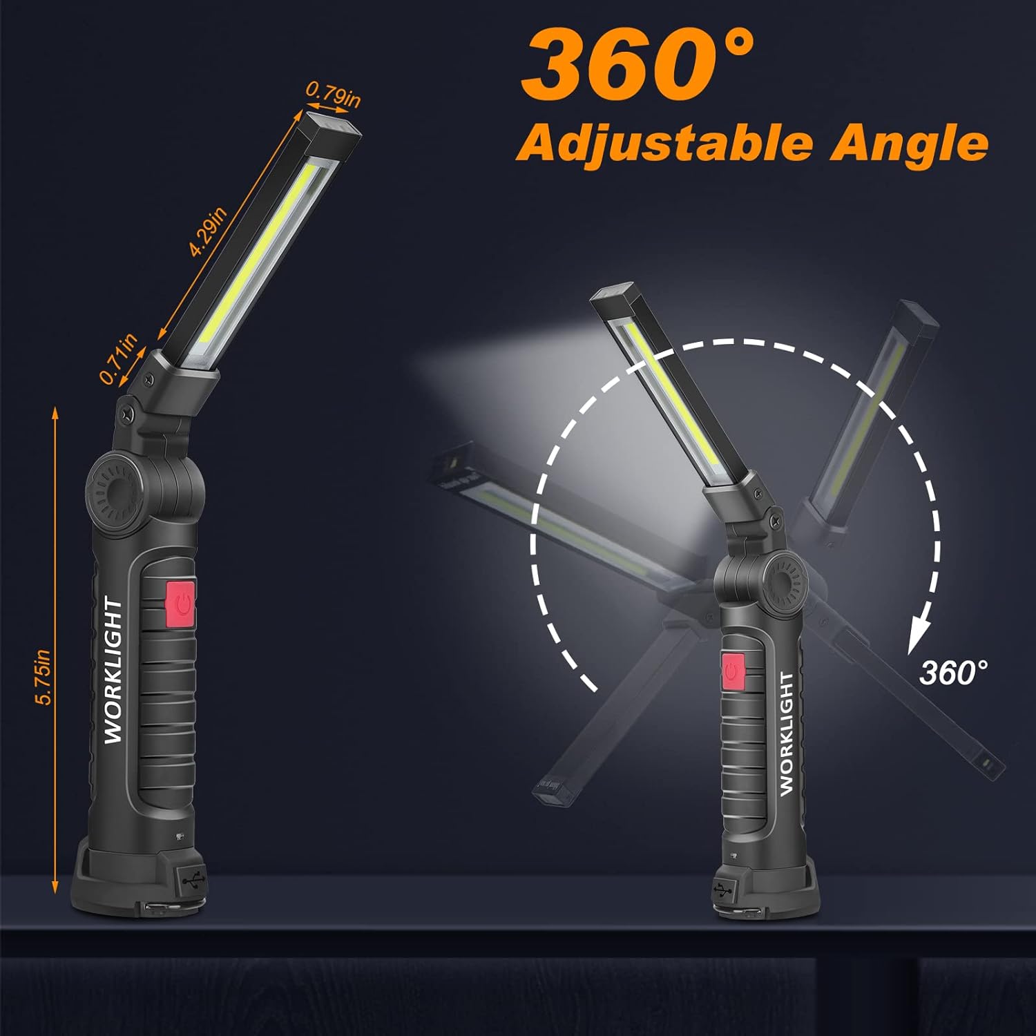 Светодиодный рабочий фонарь с  – обзор и цена Outdoor Lighting Repair